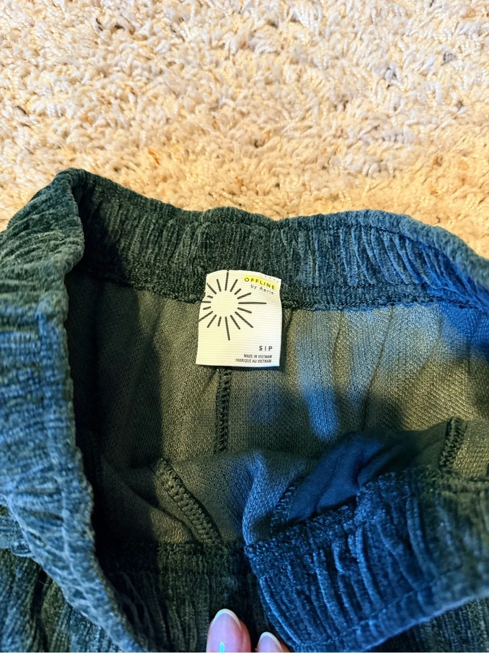 Aerie Velvet Matching Set Size S